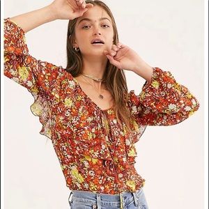 NWT Free People Bodysuit